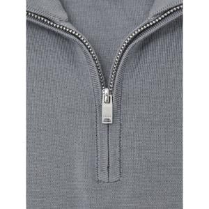 REISS Blackhall Merino Wool Half-Zip Jumper